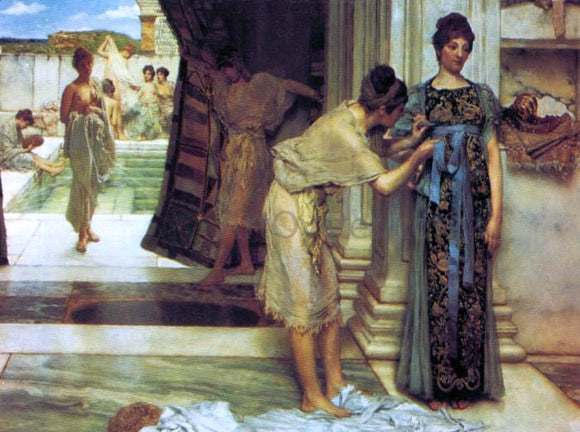  Sir Lawrence Alma-Tadema The Frigidarium - Art Print