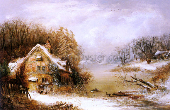  William Thomas Such The Frozen Heart Of Winter - Art Print