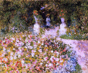  Pierre Auguste Renoir The Garden (also known as In the Park) - Art Print