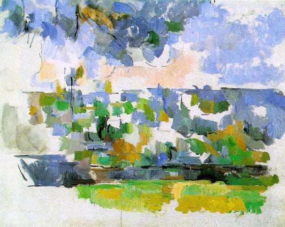  Paul Cezanne The Garden at Les Lauves - Art Print