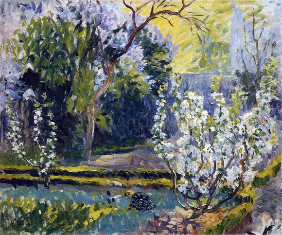  Henri Lebasque The Garden in Spring - Art Print