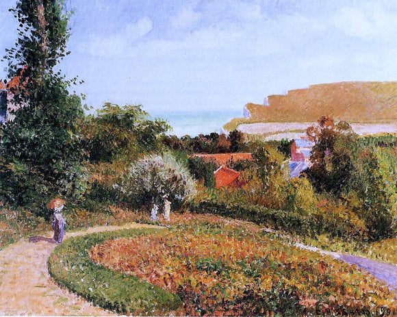  Camille Pissarro The Garden of the Hotel Berneval - Art Print