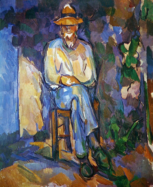  Paul Cezanne The Gardener - Art Print