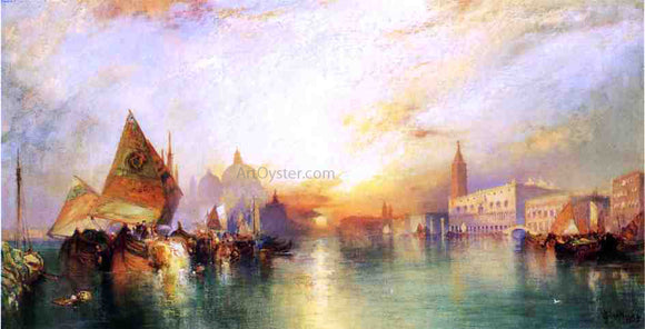  Thomas Moran The Gate of Venice - Art Print