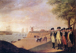  James Peale The Generals at Yorktown - Art Print