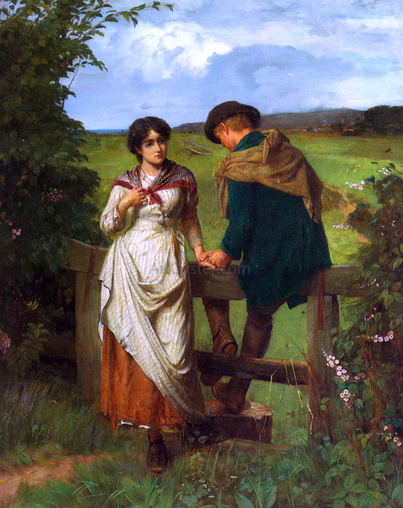  William Holyoake The Girl I Left Behind - Art Print