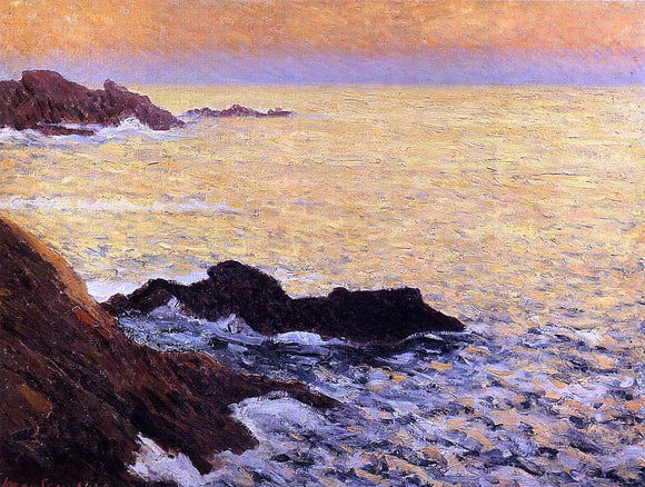  Maxime Maufra The Golden Sea - Quiberon - Art Print