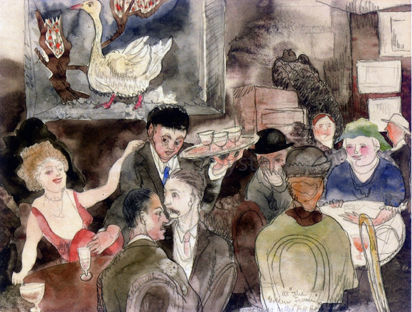  Charles Demuth The Golden Swan (also known as Hell Hole) - Art Print