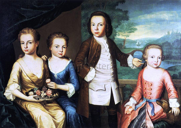  John Singleton Copley The Gore Children - Art Print