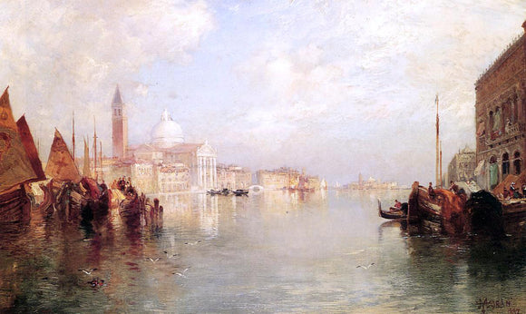  Thomas Moran The Grand Canal - Art Print