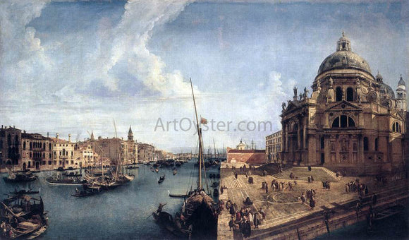  Michele Marieschi The Grand Canal near the Salute - Art Print