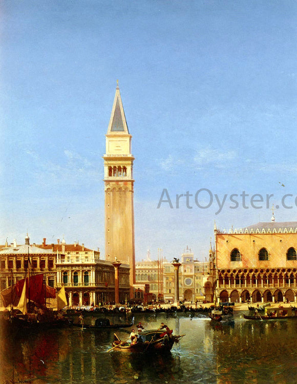  Jean Baptiste Van Moer The Grand Canal, Venice - Art Print