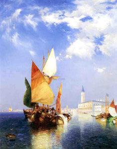  Thomas Moran The Grand Canal, Venice - Art Print