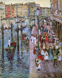  Maurice Prendergast The Grand Canal, Venice - Art Print