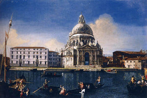  Michele Marieschi The Grand Canal with Santa Maria della Salute - Art Print