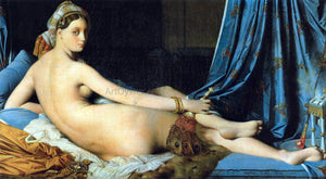  Jean-Auguste-Dominique Ingres The Grand Odalisque - Art Print