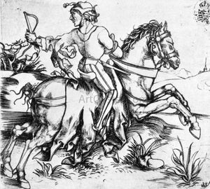  Albrecht Durer The Great Courier - Art Print