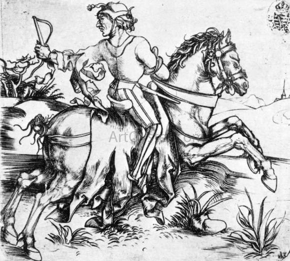  Albrecht Durer The Great Courier - Art Print