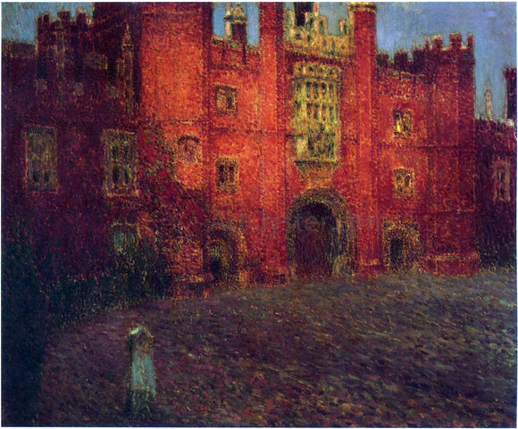  Henri Le Sidaner The Great Gate at Hampton Court - Art Print