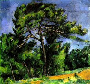  Paul Cezanne The Great Pine - Art Print