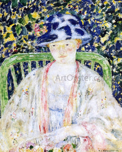  Frederick Carl Frieseke The Green Chair - Art Print