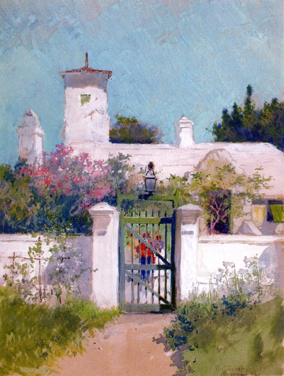  Ross Turner The Green Gate, Bermuda - Art Print