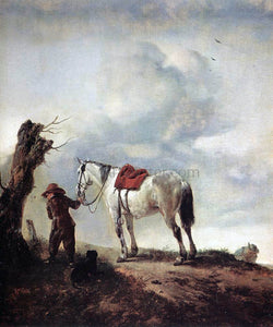  Philips Wouwerman The Grey - Art Print