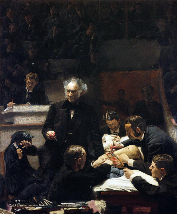  Thomas Eakins The Gross Clinic - Art Print