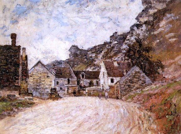  Claude Oscar Monet The Hamlet of Chantemesie at the Foot of the Rock - Art Print