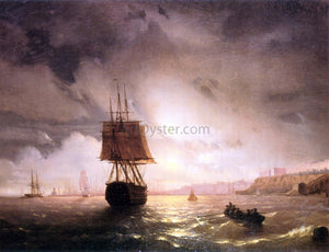  Ivan Constantinovich Aivazovsky The Harbor At Odessa On The Black Sea - Art Print