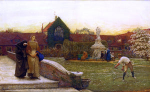  Frederick Walker The Harbour of Refuge - Art Print