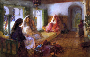  Frederick Arthur Bridgeman The Harem - Art Print