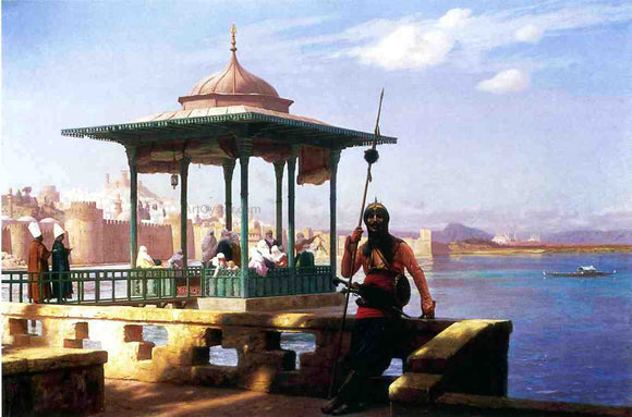  Jean-Leon Gerome The Harem in a Kiosk - Art Print