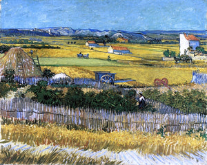  Vincent Van Gogh The Harvest - Art Print