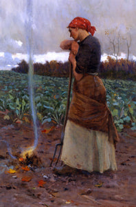  George Faulkner Wetherbee The Harvest Is Past - The Summer Is Ended - Art Print