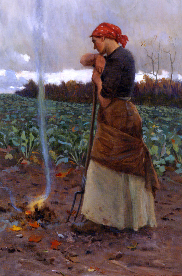  George Faulkner Wetherbee The Harvest Is Past - The Summer Is Ended - Art Print