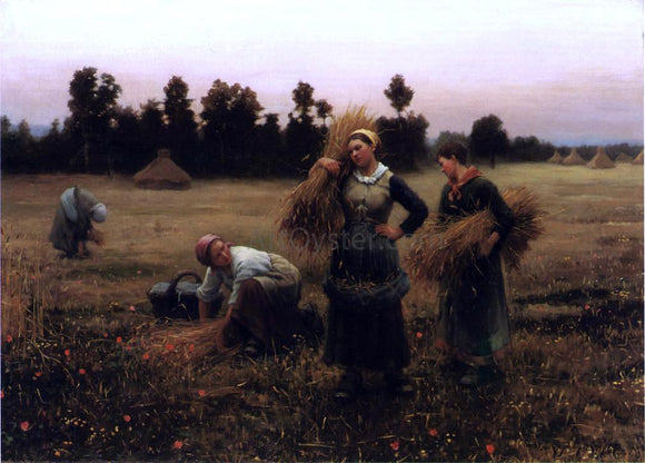  Daniel Ridgway Knight The Harvesters - Art Print