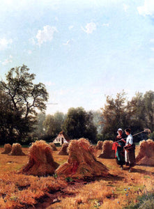  Jacobus Nicolaas Tjarda Starckenborgh  Van Stachouwer The Harvesters: An Allegory Of Summer - Art Print