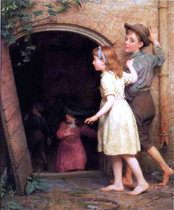  Seymour Joseph Guy The Haunted Cellar (Who's Afraid) - Art Print