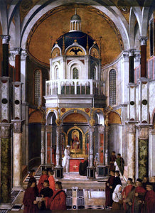 Gentile Bellini The Healing of Pietro dei Ludovici - Art Print