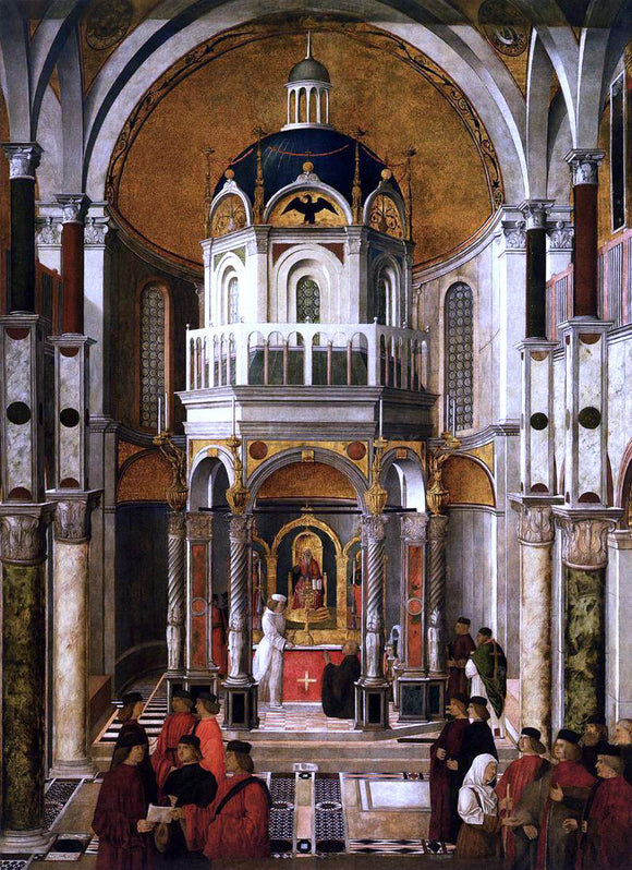  Gentile Bellini The Healing of Pietro dei Ludovici - Art Print