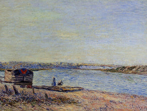  Alfred Sisley The Hills of Veneux, Seen from Saint-Mammes - Art Print