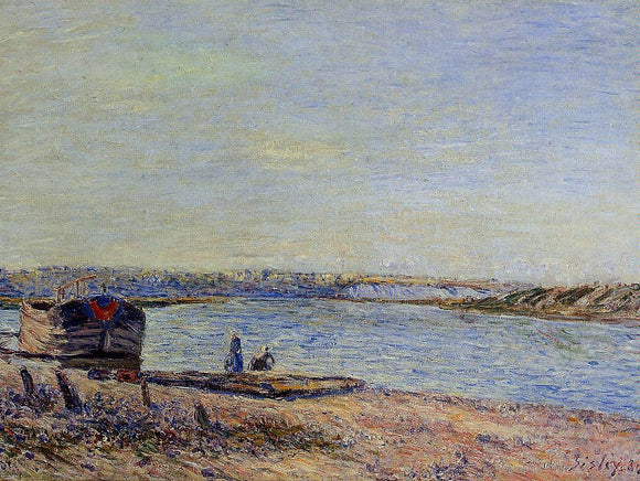  Alfred Sisley The Hills of Veneux, Seen from Saint-Mammes - Art Print