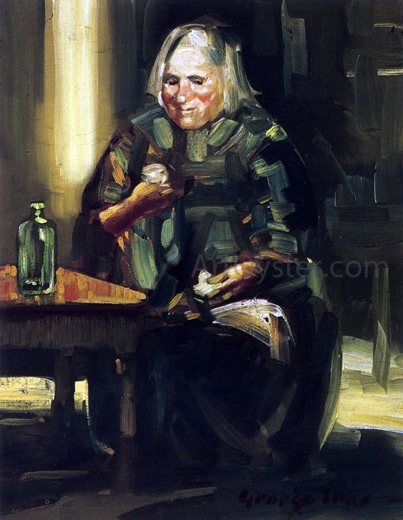  George Luks The Hole in the Wall (also known as Old Saloon) - Art Print