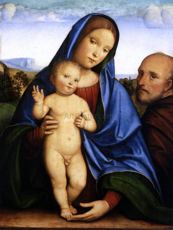  Francesco Francia The Holy Family - Art Print