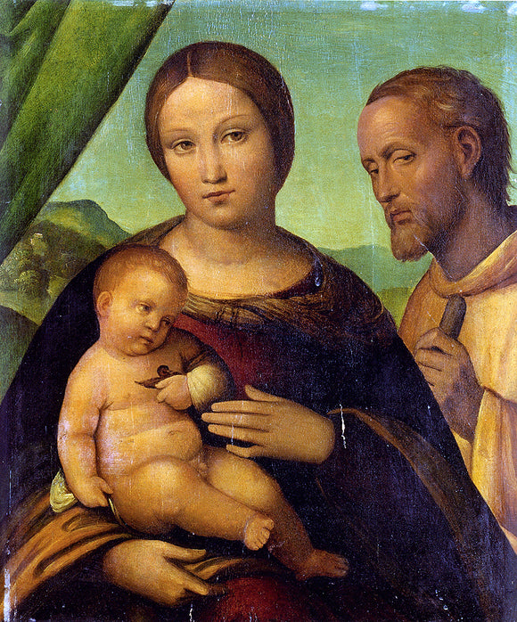  Nicola Pisano The Holy Family - Art Print