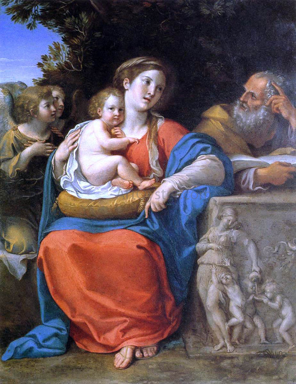  Francesco Albani The Holy Family - Art Print