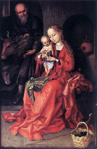  Martin Schongauer The Holy Family - Art Print