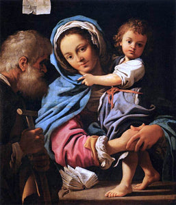  Bartolomeo Schedoni The Holy Family - Art Print