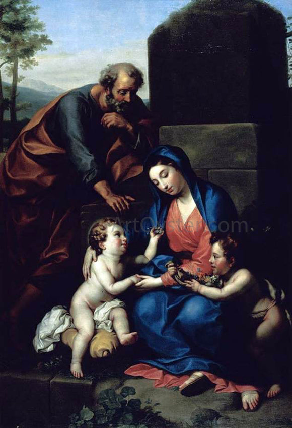  Anton Raphael Mengs The Holy Family with the Infant St John the Baptist - Art Print